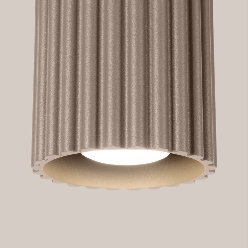 Lampa spot Aura taupe Sollux - nowoczesny design | Sollux