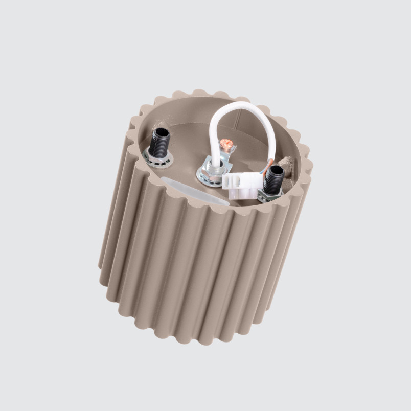 Lampa spot Aura taupe Sollux - nowoczesny design | Sollux