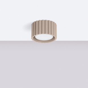 Lampa spot Aura GX53 taupe Sollux - Nowoczesny design
