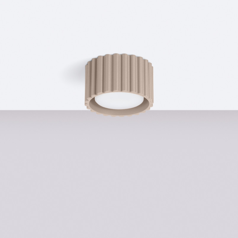 Lampa spot Aura GX53 taupe Sollux - Nowoczesny design