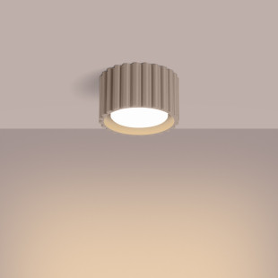 Lampa spot Aura GX53 taupe Sollux - Nowoczesny design