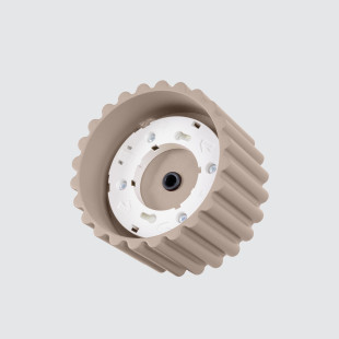 Lampa spot Aura GX53 taupe Sollux - Nowoczesny design