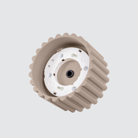 Lampa spot Aura GX53 taupe Sollux - Nowoczesny design