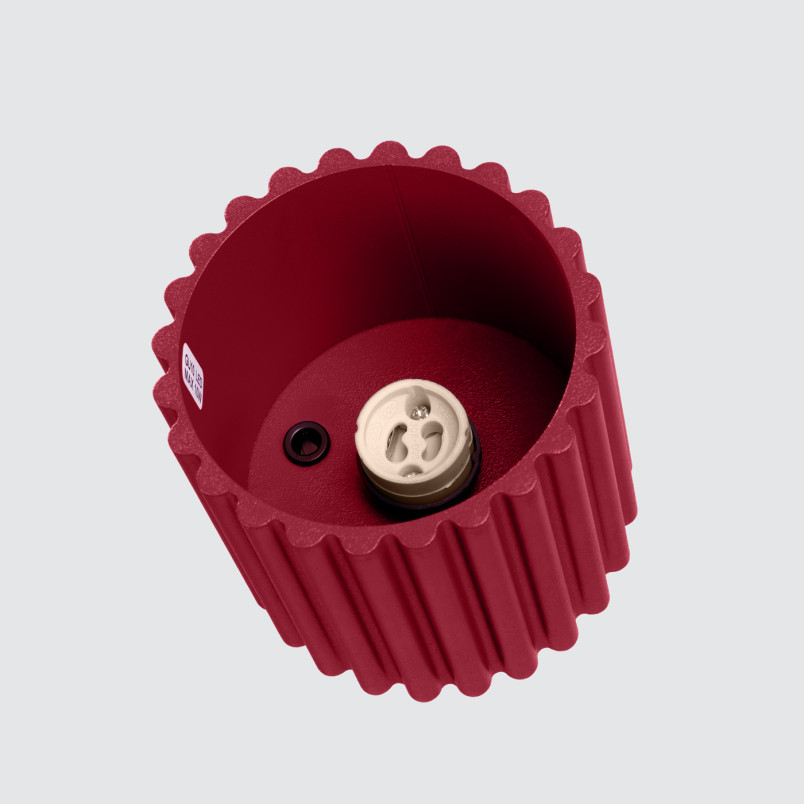 Lampa spot Aura burgund Sollux - nowoczesny design | Sklep