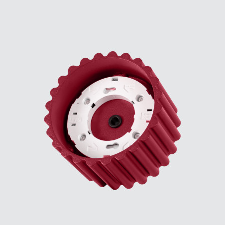 Lampa Aura GX53 Sollux - Burgundowy Spot do salonu | Sklep Sollux