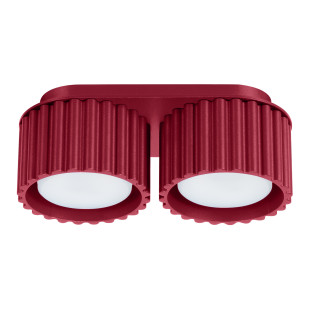 Lampa spot Aura GX53 - Burgund Sollux | Nowoczesny Design