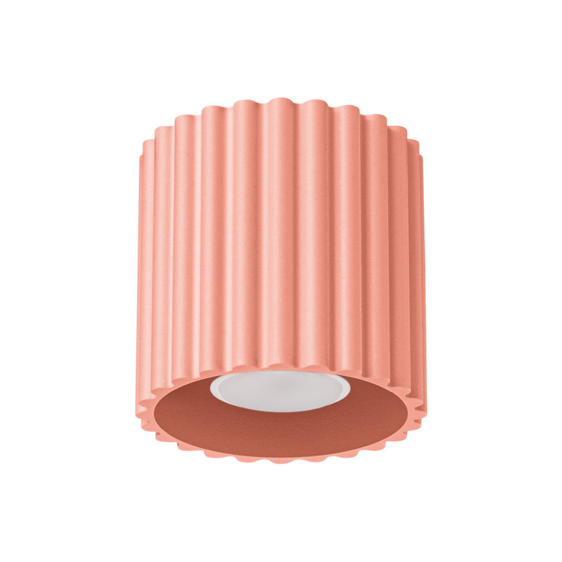 Lampa spot Aura Sollux - Brzoskwiniowa, 10cm - Sklep Sollux