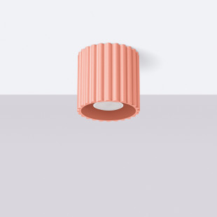 Lampa spot Aura Sollux - Brzoskwiniowa, 10cm - Sklep Sollux