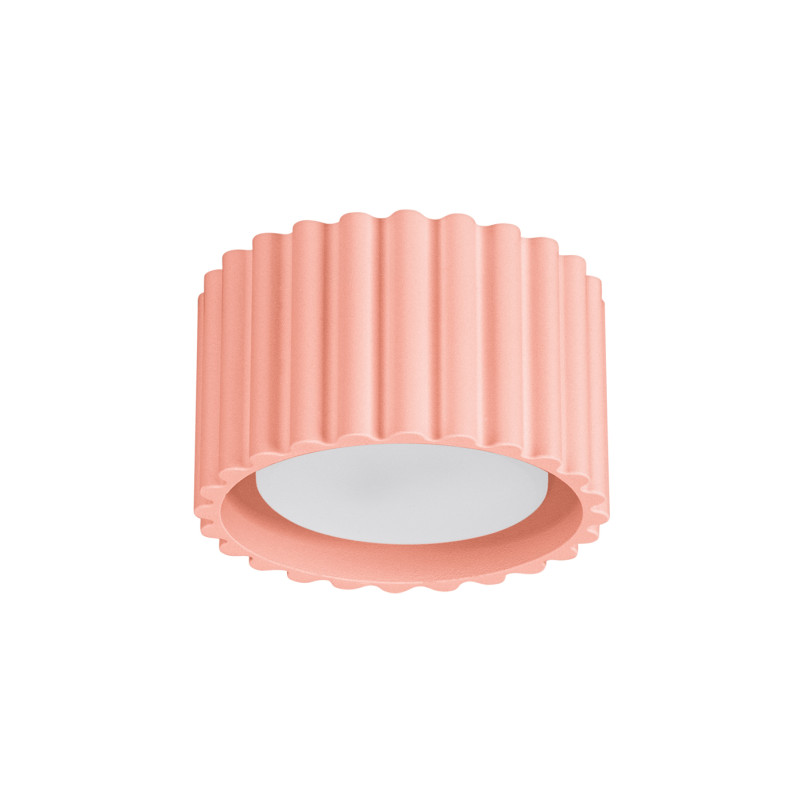 Lampa spot Aura GX53 Sollux - Brzoskwiniowa, 10cm - Kup online!
