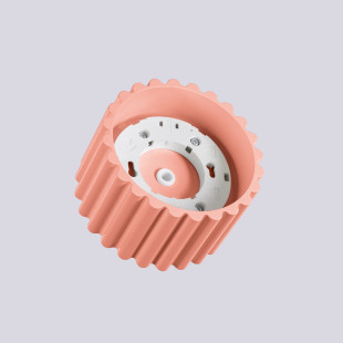 Lampa spot Aura GX53 Sollux - Brzoskwiniowa, 10cm - Kup online!