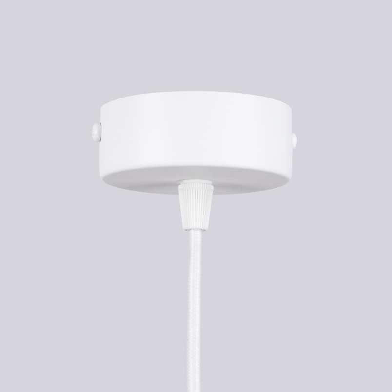 Lampa wisząca Halo 6-punktowa biała | Sollux