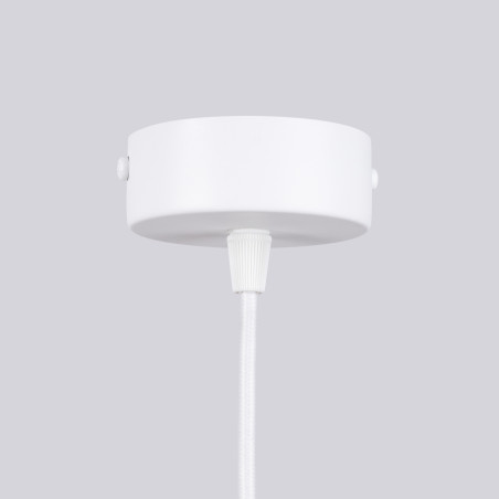 Lampa wisząca Halo 6-punktowa biała | Sollux