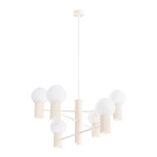 Lampa wisząca HALO 6 punktów Sollux | Nowoczesny design