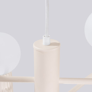 Lampa wisząca HALO 6 punktów Sollux | Nowoczesny design