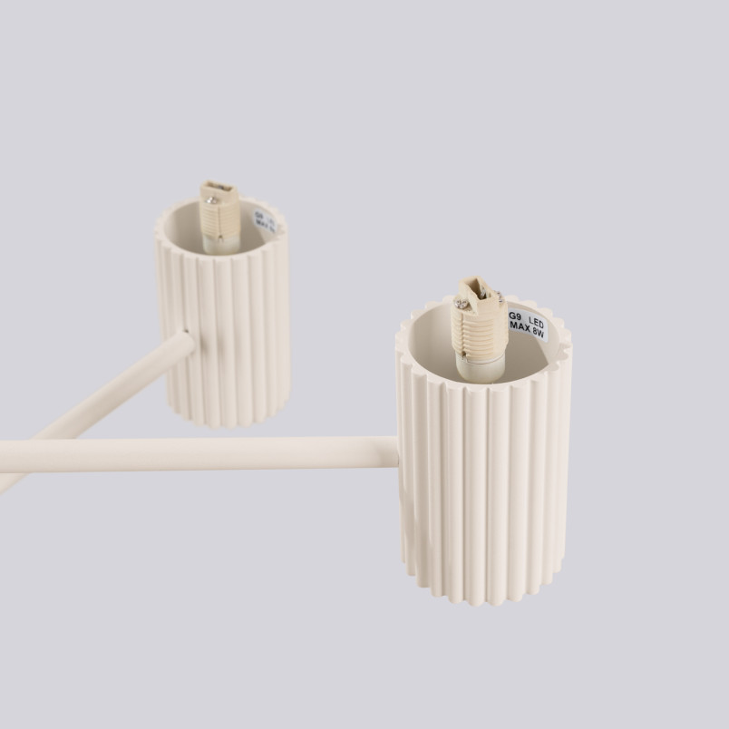 Lampa wisząca HALO 6 punktów Sollux | Nowoczesny design