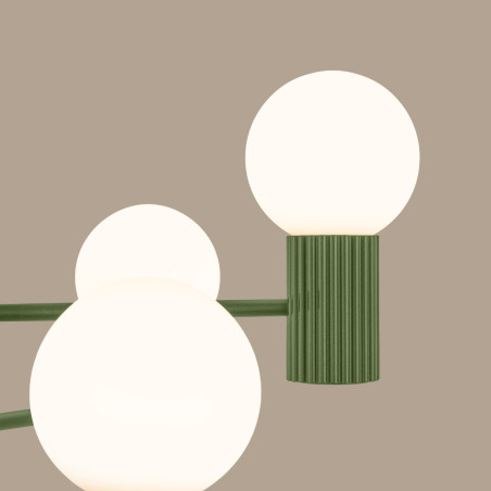 Lampa wisząca Sollux Halo 6-punktowa - nowoczesny design