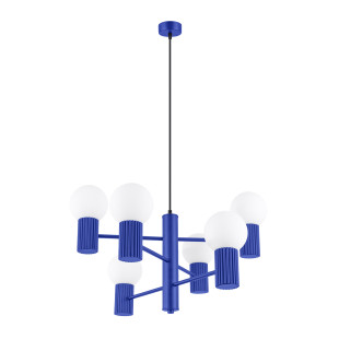 Lampa wisząca Sollux Halo 6-punktowa | Nowoczesny design