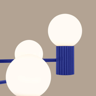 Lampa wisząca Sollux Halo 6-punktowa | Nowoczesny design