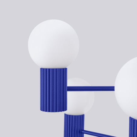 Lampa wisząca Sollux Halo 6-punktowa | Nowoczesny design