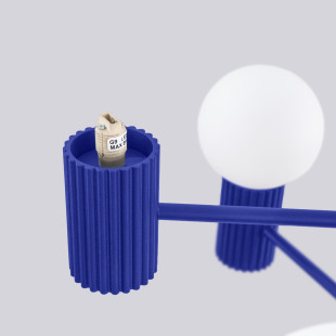Lampa wisząca Sollux Halo 6-punktowa | Nowoczesny design