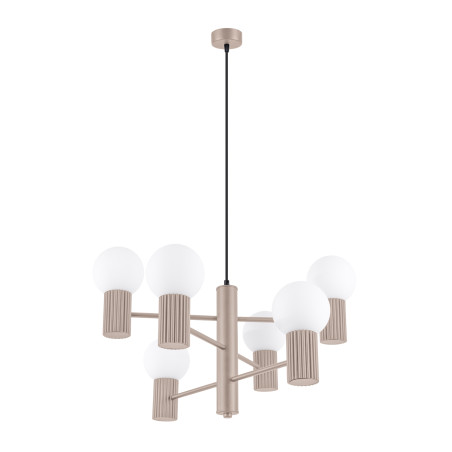 Lampa wisząca Sollux Halo 6 punktowa - Nowoczesny design
