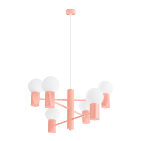 Lampa wisząca Sollux Halo 6-punktowa - Nowoczesny design