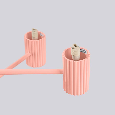 Lampa wisząca Sollux Halo 6-punktowa - Nowoczesny design