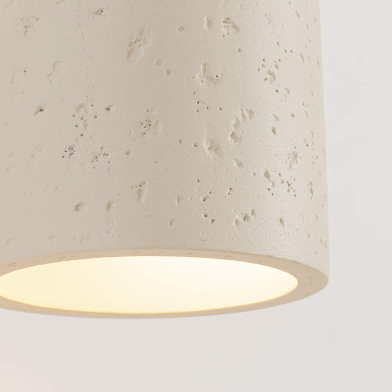 Kinkiet betonowy Sollux Orbis beżowy | Loft, industrial