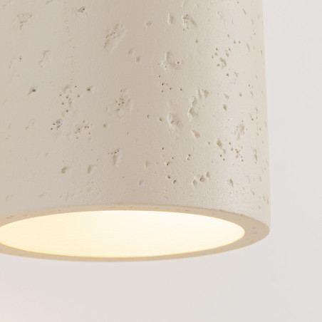 Kinkiet betonowy Sollux Orbis beżowy | Loft, industrial