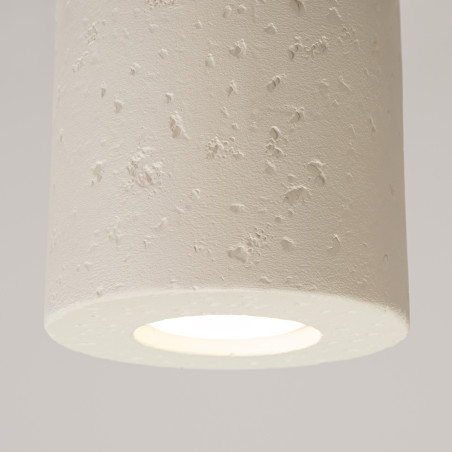 Lampa Betonowa Sollux Orbis 10cm Beżowa | Loftowa