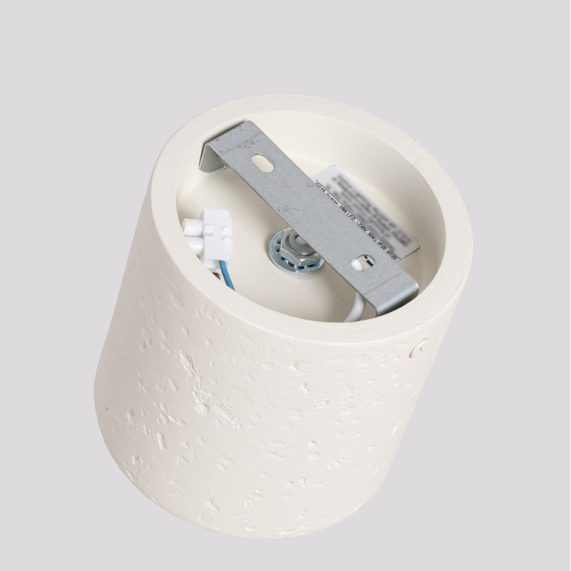 Lampa Betonowa Sollux Orbis 10cm Beżowa | Loftowa