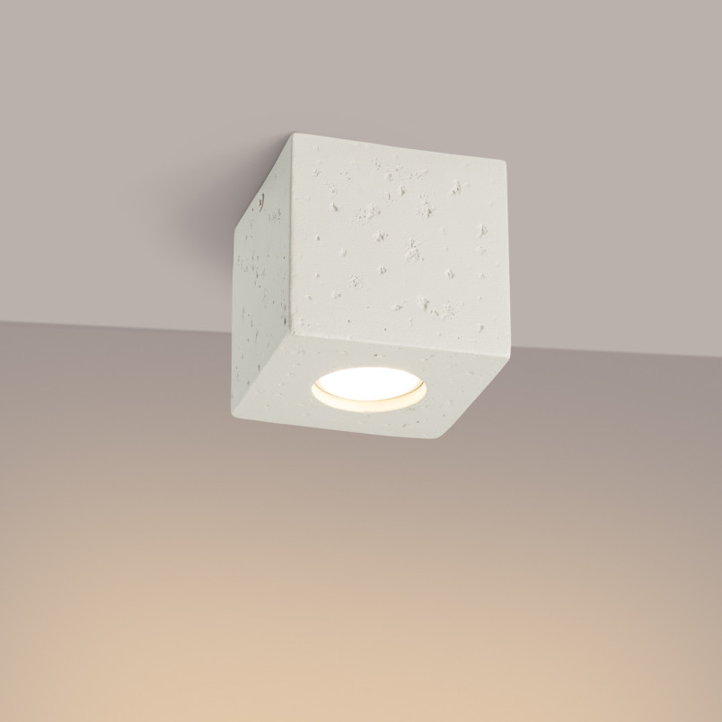 Lampa Betonowa Sollux Quad Beżowa | Loftowa | Kup Teraz