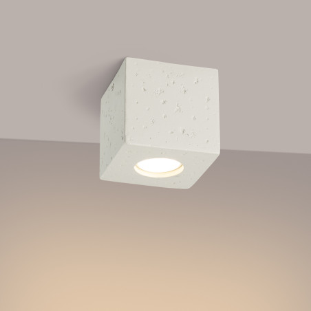 Lampa Betonowa Sollux Quad Beżowa | Loftowa | Kup Teraz