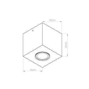 Lampa Betonowa Sollux Quad Beżowa | Loftowa | Kup Teraz