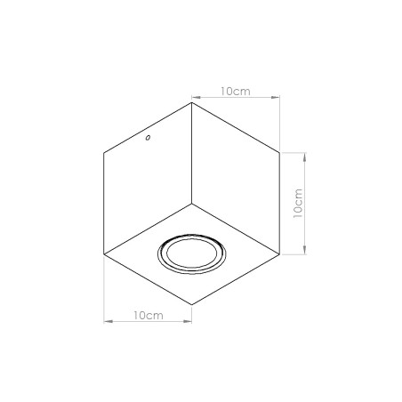 Lampa Betonowa Sollux Quad Beżowa | Loftowa | Kup Teraz