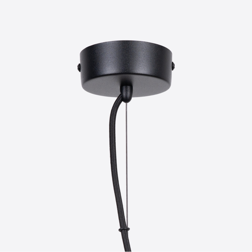 Lampa wisząca Gabbia czarna Sollux - Loftowa elegancja