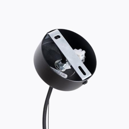 Lampa wisząca Gabbia czarna Sollux - Loftowa elegancja