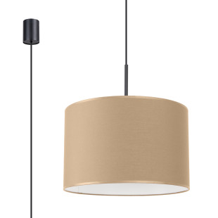 Lampa wisząca Sollux Nevia taupe | Oświetlenie do salonu
