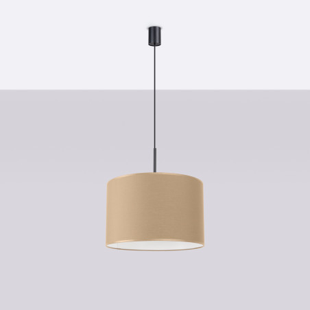 Lampa wisząca Sollux Nevia taupe | Oświetlenie do salonu