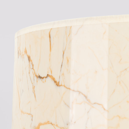 Lampa wisząca Sollux Nevia 40cm - Marmur, Nowoczesny Design
