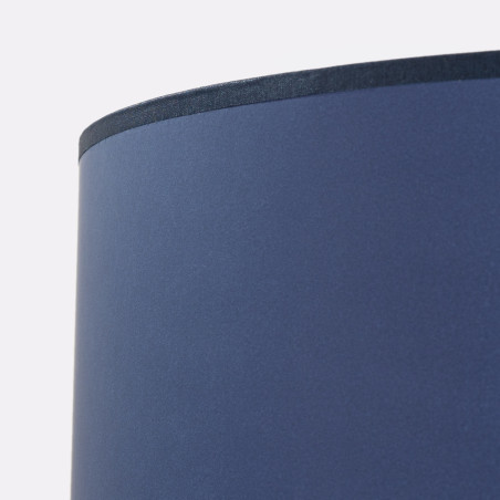 Lampa wisząca Sollux Nevia, granatowa, 40cm - Eleganckie oświetlenie