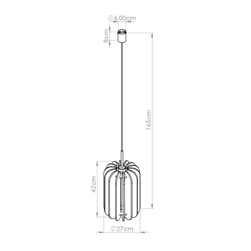 Lampa wisząca filcowa Mula beżowa Sollux | Oświetlenie do salonu
