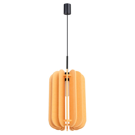 Lampa wisząca filcowa Mula żółta Sollux | Odkryj ciepło i styl
