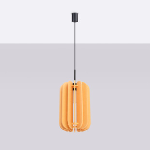 Lampa wisząca filcowa Mula żółta Sollux | Odkryj ciepło i styl