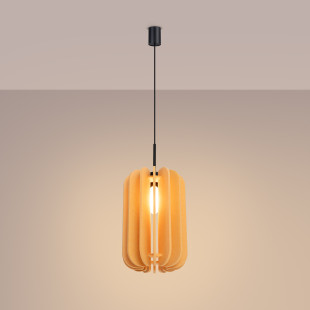 Lampa wisząca filcowa Mula żółta Sollux | Odkryj ciepło i styl