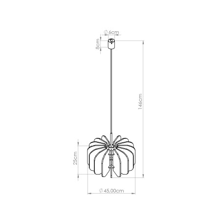 Lampa wisząca filcowa Mula 45cm beżowa Sollux - Odkryj ciepło i styl!