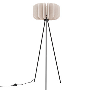 Lampa podłogowa Mula Sollux - Beżowa, Filcowa | Kup Teraz