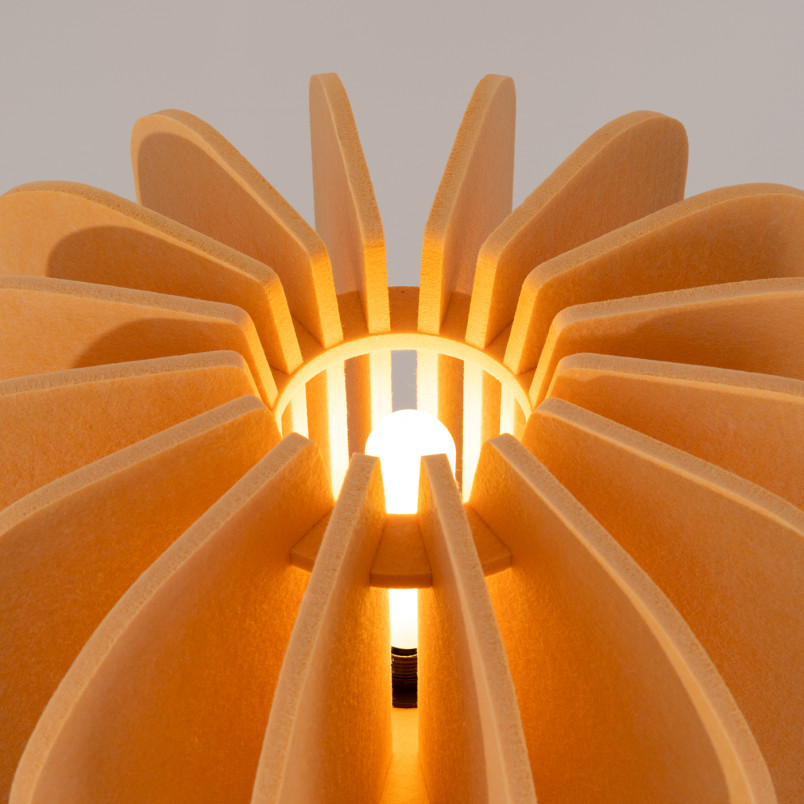 Lampa podłogowa Mula żółta - Sollux | Nowoczesny design