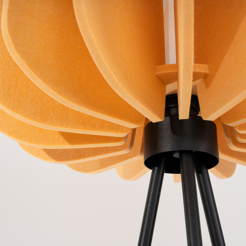 Lampa podłogowa Mula żółta - Sollux | Nowoczesny design