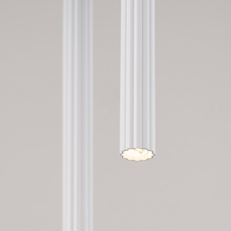 Lampa wisząca Arche Sollux - 2 tuby, biała | Sklep z lampami